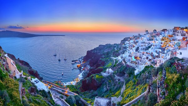 Santorini Island Thira Wallpaper