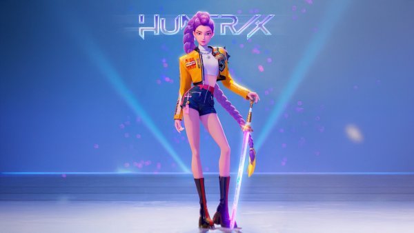 Rumi (Huntrix) KPop Demon Hunters Wallpaper