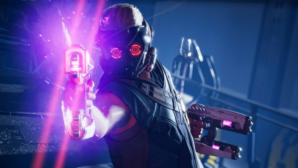 Star-Lord in Guardians of the Galaxy Game Wallpaper