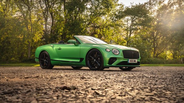 Bentley Continental GT V8 Convertible 5K Wallpaper