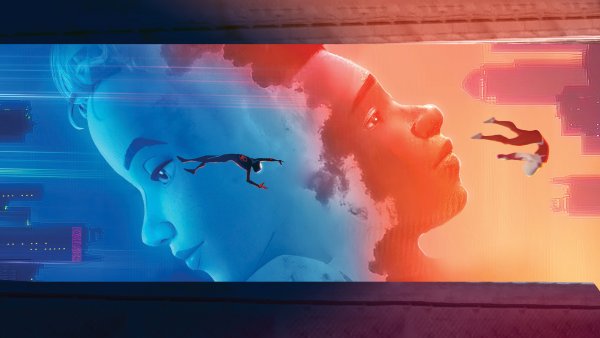 Miles Morales, Gwen Stacy in Across the Spider-Verse Wallpaper