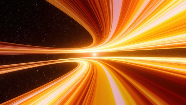 Cosmic phenomena Orange aesthetic Wallpaper
