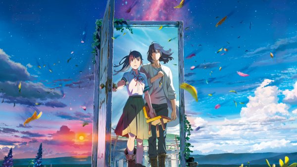 Suzume no Tojimari Anime movie Wallpaper