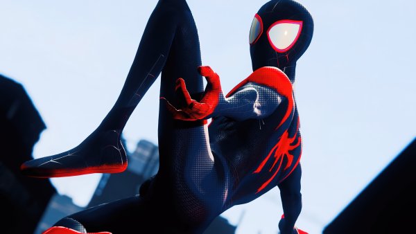 Miles Morales Superhero Wallpaper