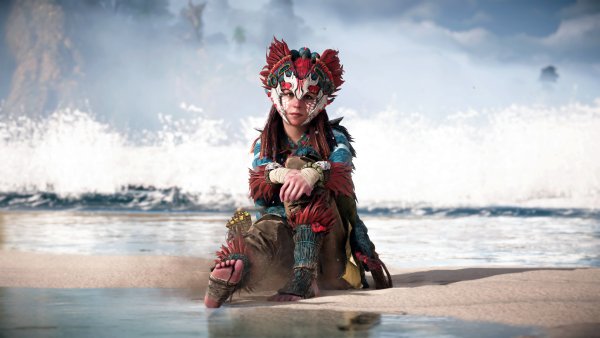 Aloy in Tenakth Recon Outfit 5K Wallpaper
