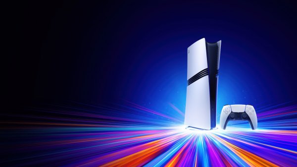 PlayStation 5 Pro Gaming console Wallpaper