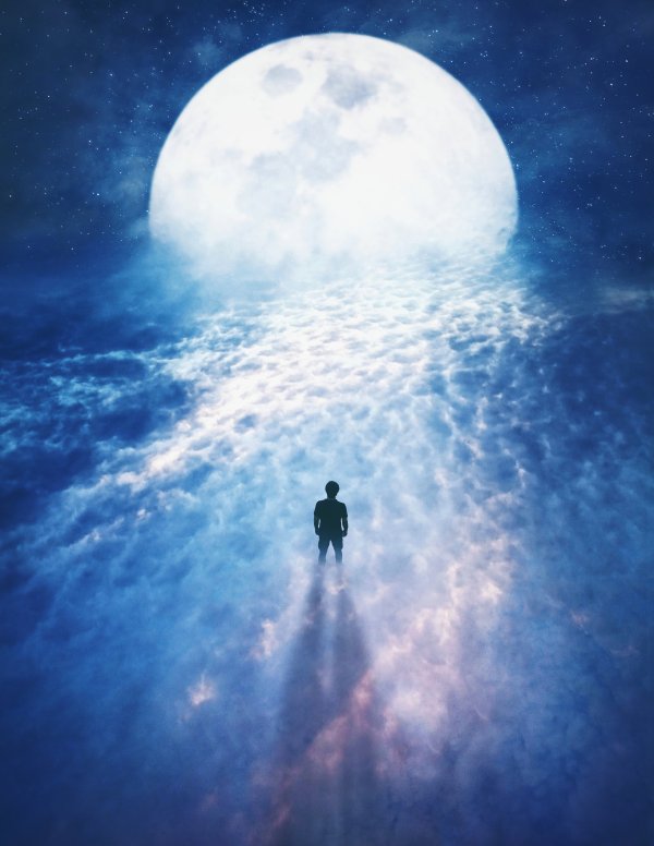 Above clouds Surreal Wallpaper