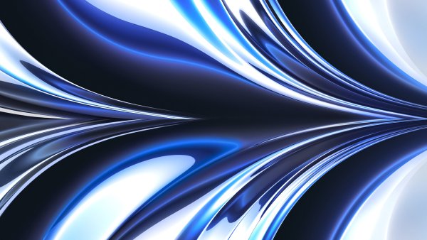 MacBook Air 2022 Blue background Wallpaper