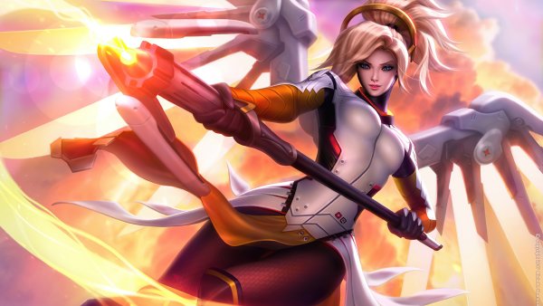 Mercy Overwatch Wallpaper