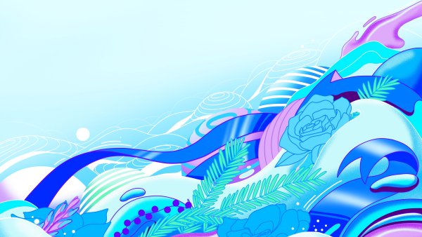 Windows 11 Happy holidays Wallpaper