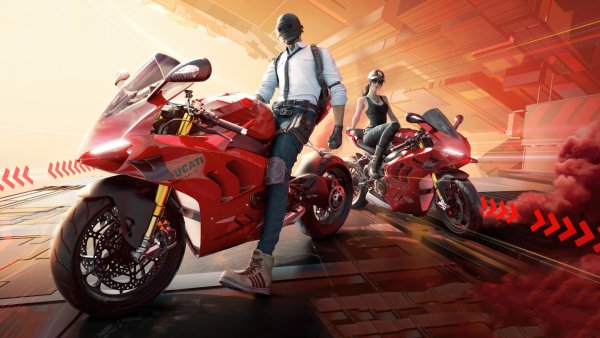 PUBG x Ducati Ducati Panigale V4 Wallpaper
