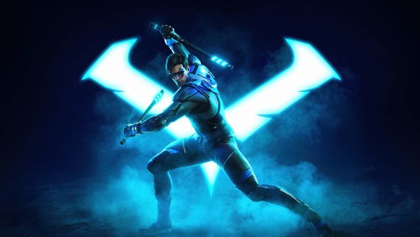 Nightwing Neon Wallpaper