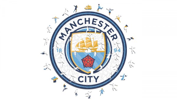 Manchester City FC Crest Wallpaper