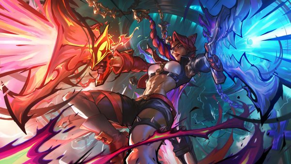 Soul Fighter Samira League of Legends Wallpaper