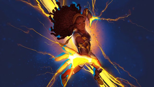 Jennifer Pierce Lightning Wallpaper
