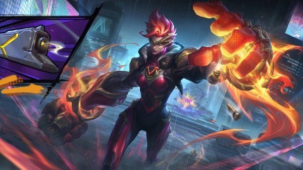 Vi (LoL) League of Legends: Wild Rift Wallpaper
