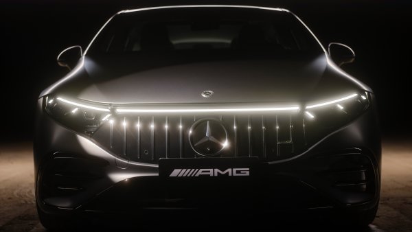 Mercedes-AMG EQS Electric Sedan Wallpaper