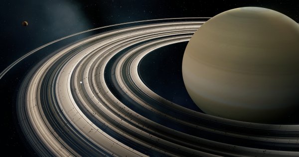 Saturn Outer space Wallpaper