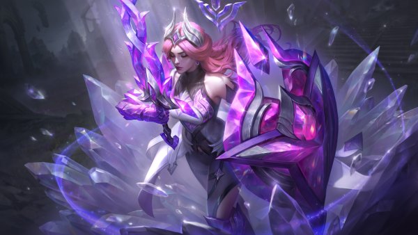 Crystalis Motus Leona League of Legends Wallpaper