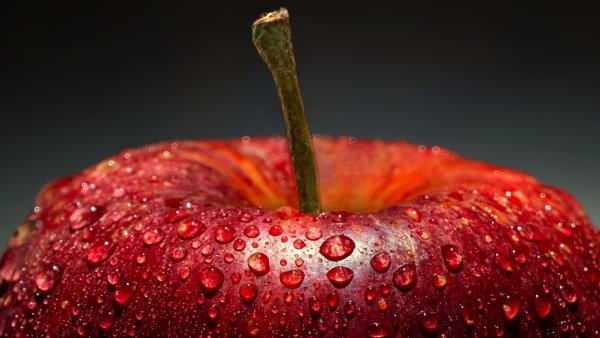 Apple Macro Wallpaper