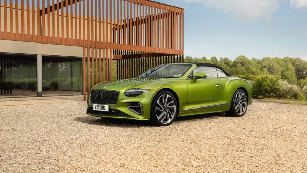 Bentley Continental GT Speed Convertible 2024 Wallpaper 8K