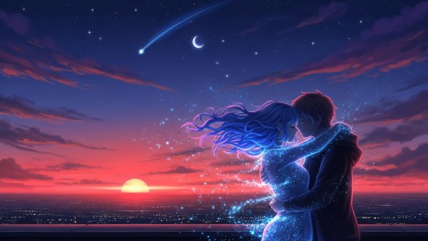 Romantic Love couple Wallpaper
