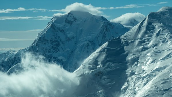 Snowcapped mountains Scenery Wallpaper