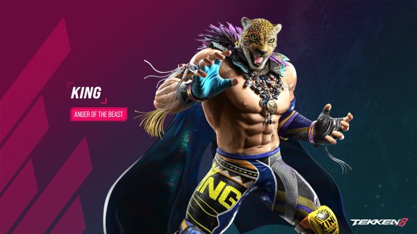 Tekken 8 King Wallpaper
