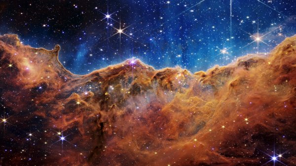 Carina Nebula Cosmic Cliffs Wallpaper