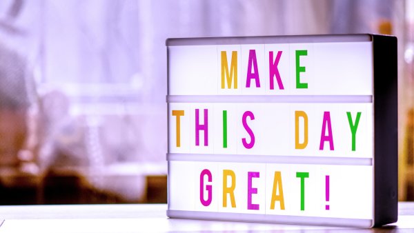 Make This Day Great Cinematic Light Box Wallpaper