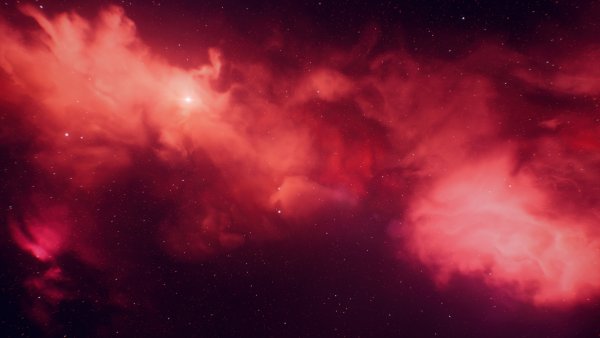 Starry sky Red aesthetic Wallpaper
