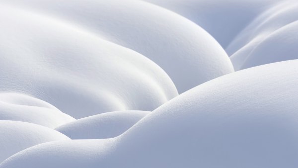 OS X Mountain Lion Snow Wallpaper