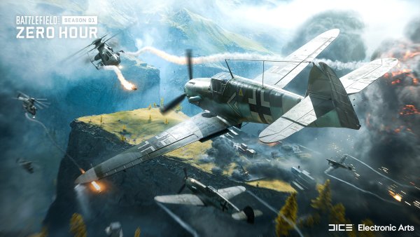 Battlefield 2042 Aerial combat Wallpaper