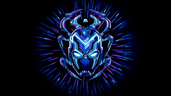 Blue Beetle AMOLED Wallpaper