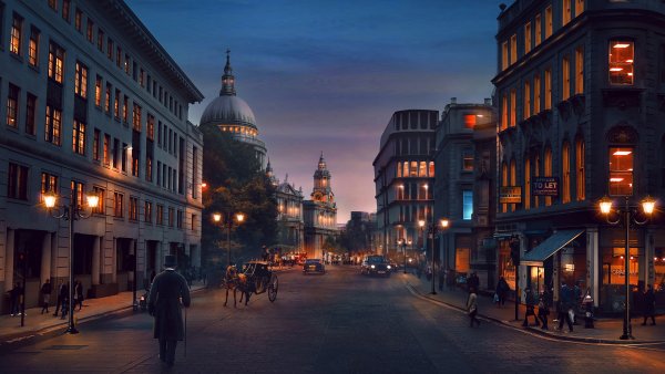 London Cityscape Wallpaper