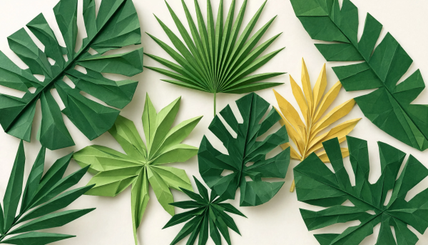 Lush Tropical Leaves — 5K Ultra HD Wallpaper by AtlasNostalgia