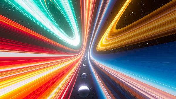 Vibrant Cosmic scene Wallpaper