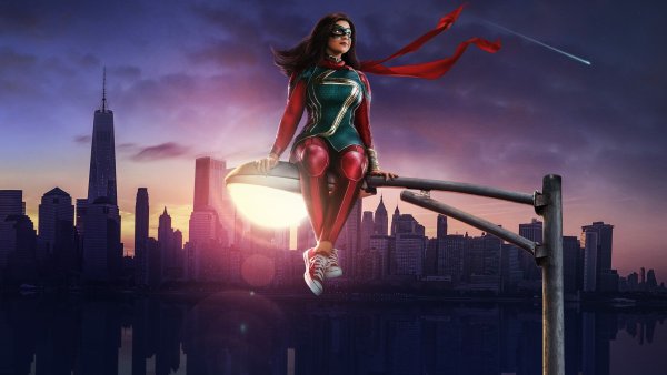 Iman Vellani as Kamala Khan Ms. Marvel Wallpaper