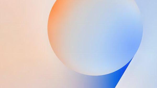 Gradient Abstract Sphere Wallpaper