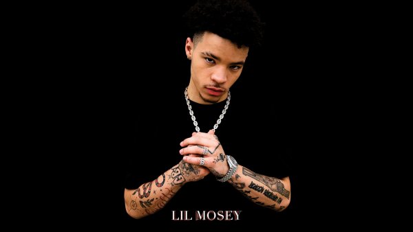 Lil Mosey Black background Wallpaper