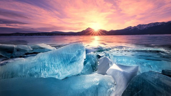 Abraham Lake Alberta Wallpaper