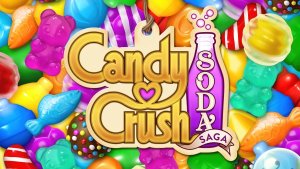 Candy Crush Soda Saga Key Art Wallpaper