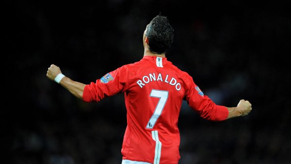 Cristiano Ronaldo Manchester United Jersey Wallpaper