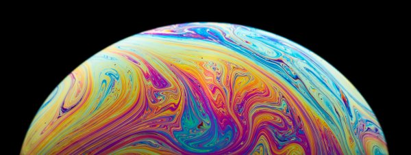 Soap Bubble Modern Art Wallpaper