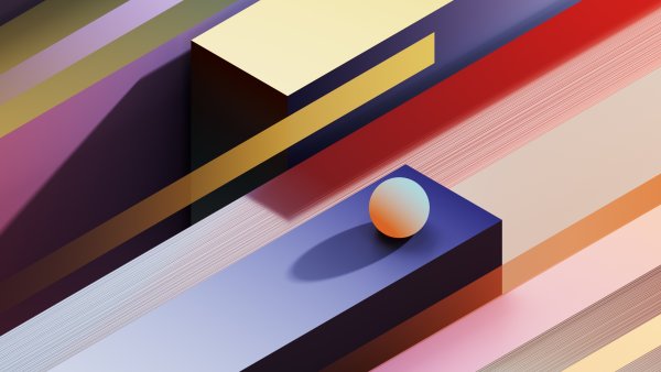 Geometric Ascension Wallpaper