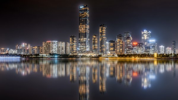 Shenzhen Bay Hong Kong Wallpaper