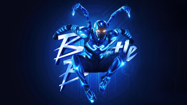 Blue Beetle Movie 5K Wallpaper