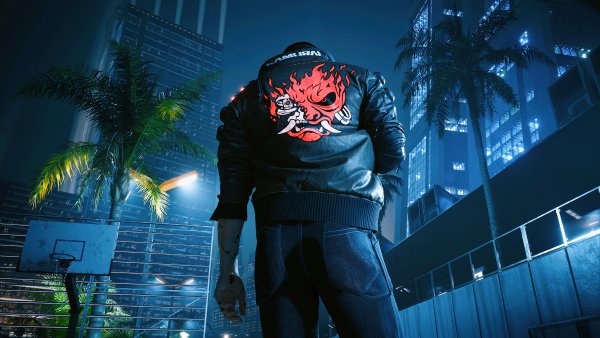 Samurai Leather jacket Wallpaper