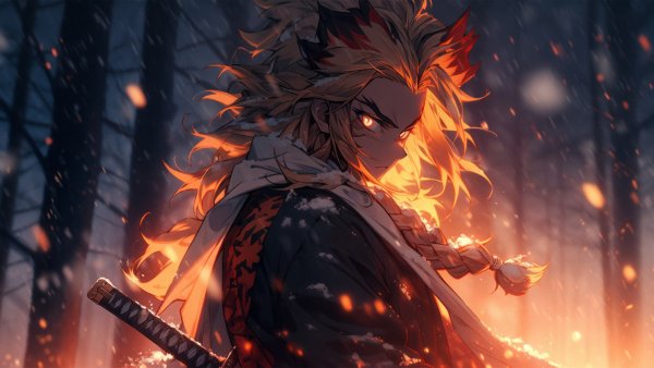 Kyojuro Rengoku (Kimetsu no Yaiba) Wallpaper