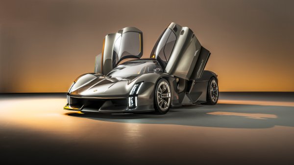 Porsche Mission X Electric Sports cars Wallpaper